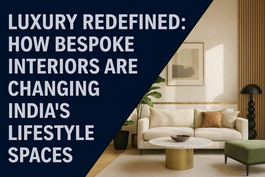 Luxury Redefined: How Bespoke Interiors Are Changing India’s Lifestyle Spaces