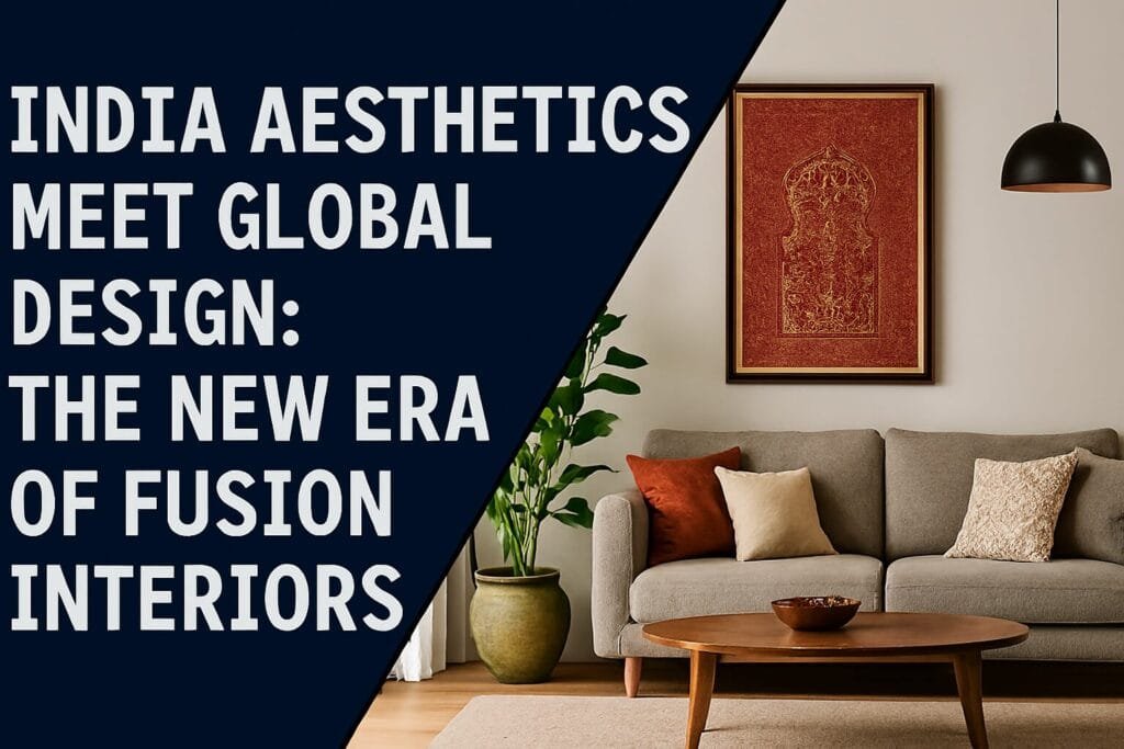 Indian Aesthetics Meet Global Design: The New Era of Fusion Interiors