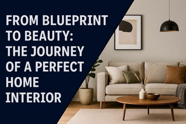 From Blueprint to Beauty: The Journey of a Perfect Home Interior