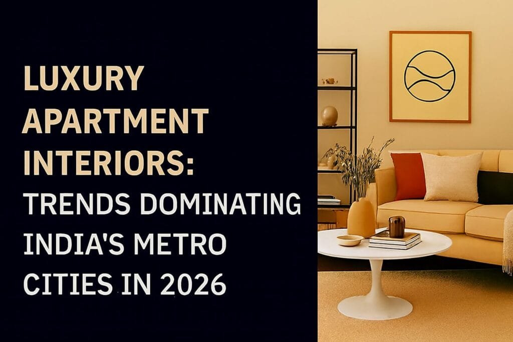 Luxury Apartment Interiors: Trends Dominating India’s Metro Cities in 2026