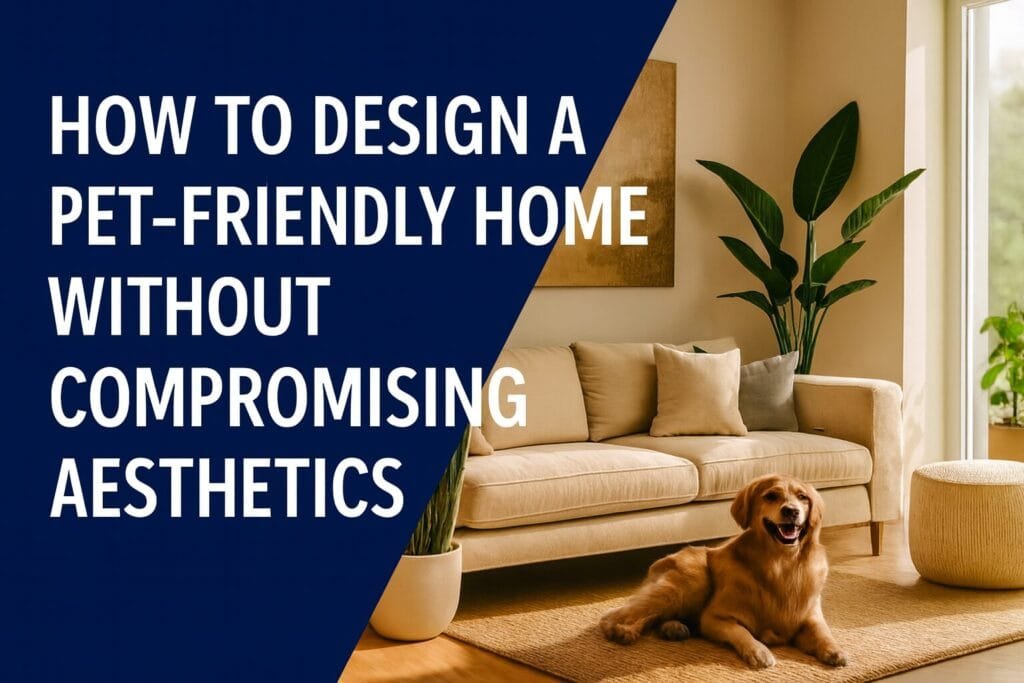 How to Design a Pet-Friendly Home Without Losing Style