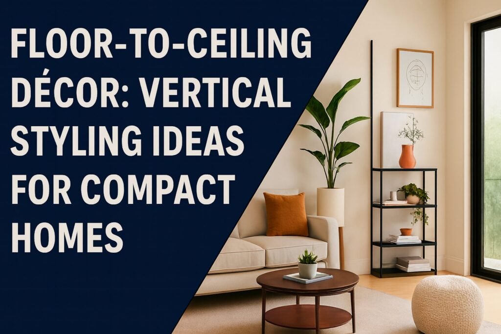 Floor-to-Ceiling Décor Ideas for Compact Homes