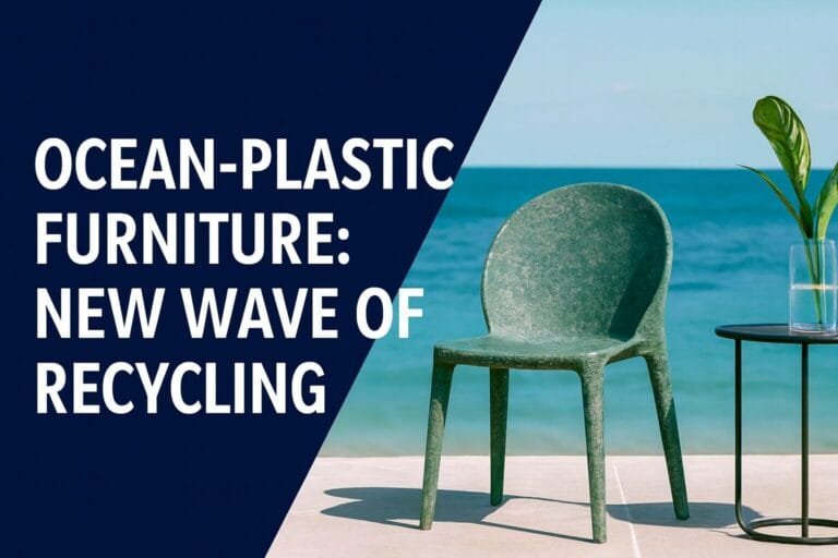 Ocean-Plastic Furniture | Best Interior Designer Delhi NCR
