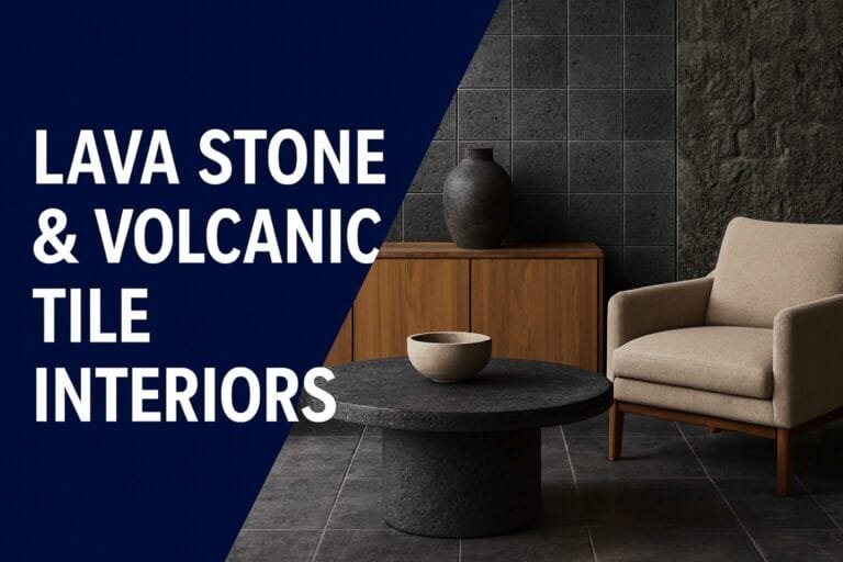 Lava Stone & Volcanic Tile Interiors | Top Delhi Designer