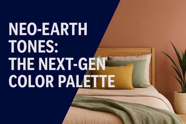 Neo-Earth Tones Guide | Best Interior Designer in Delhi NCR