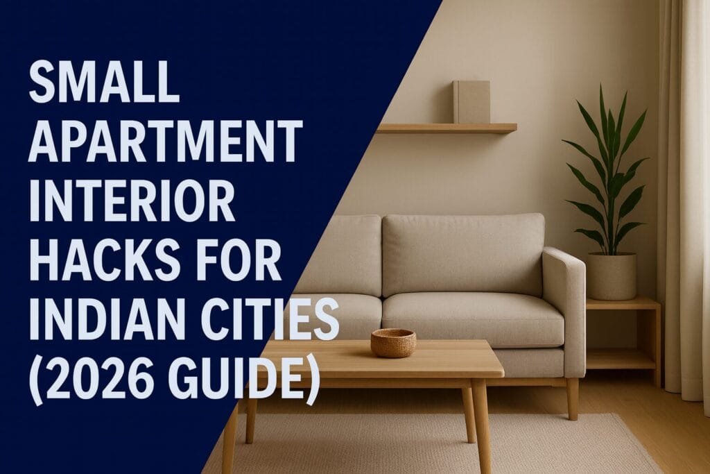 Small Apartment Hacks 2026 | Best Interior Designer Delhi NCR