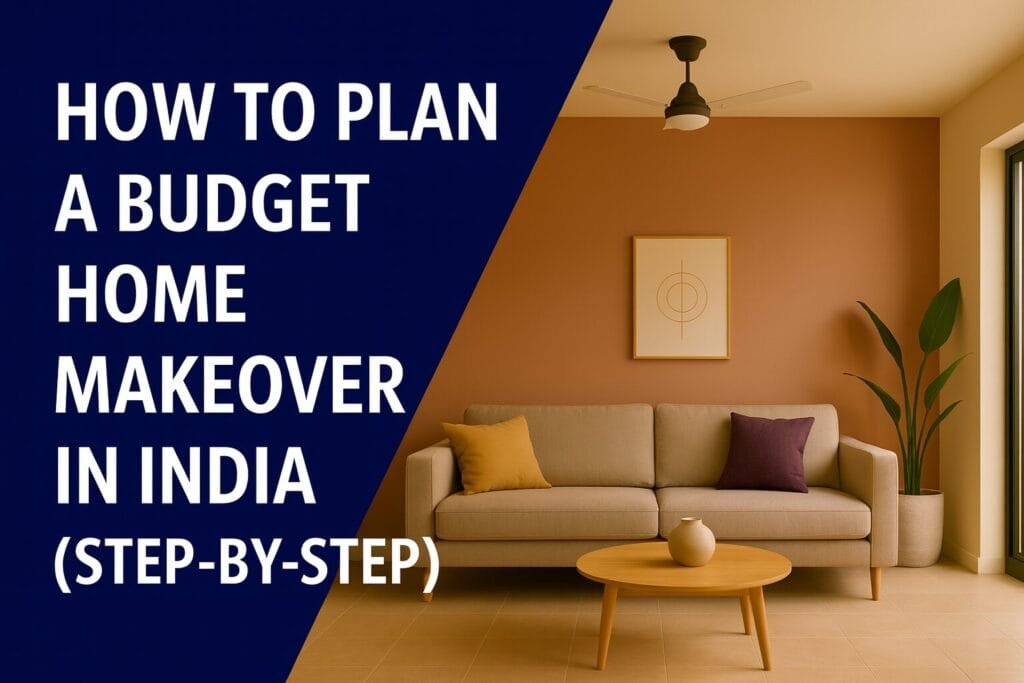 How to Plan Budget Home Makeover India | Step-by-Step 2025
