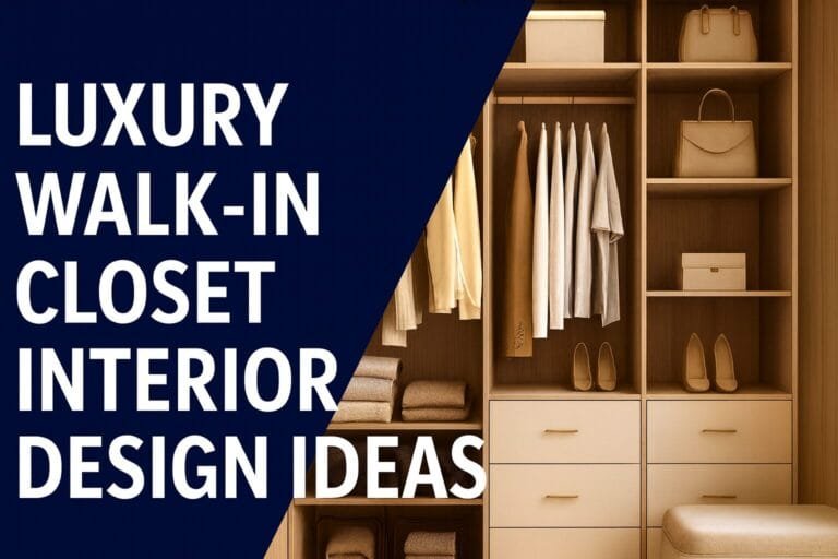 Luxury Closet Design Ideas | Best Interior Designer Delhi