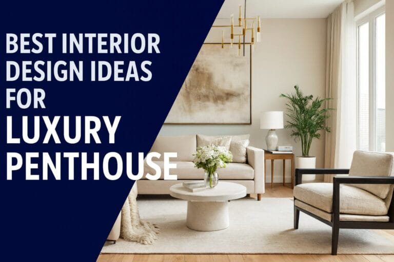 Luxury Penthouse Interior Design Ideas | Best Interior Designer in Delhi NCR