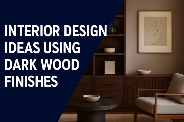 Dark Wood Interior Design Ideas | Best Interior Designer Delhi NCR