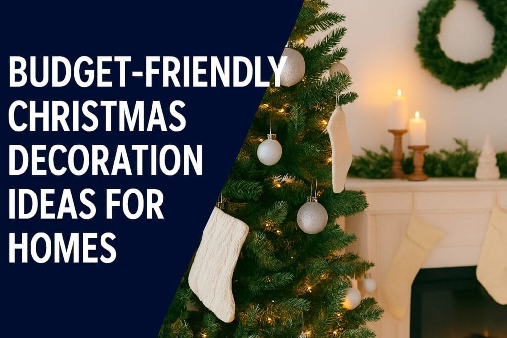 Budget-Friendly Christmas Decoration Ideas for Homes | Best Interior Designer in Delhi NCR