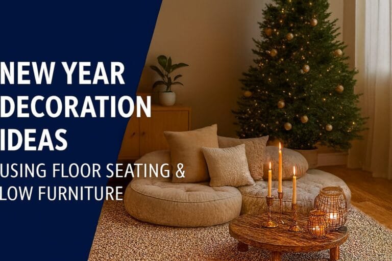 Floor Seating Décor Ideas | Best Interior Designer Delhi NCR