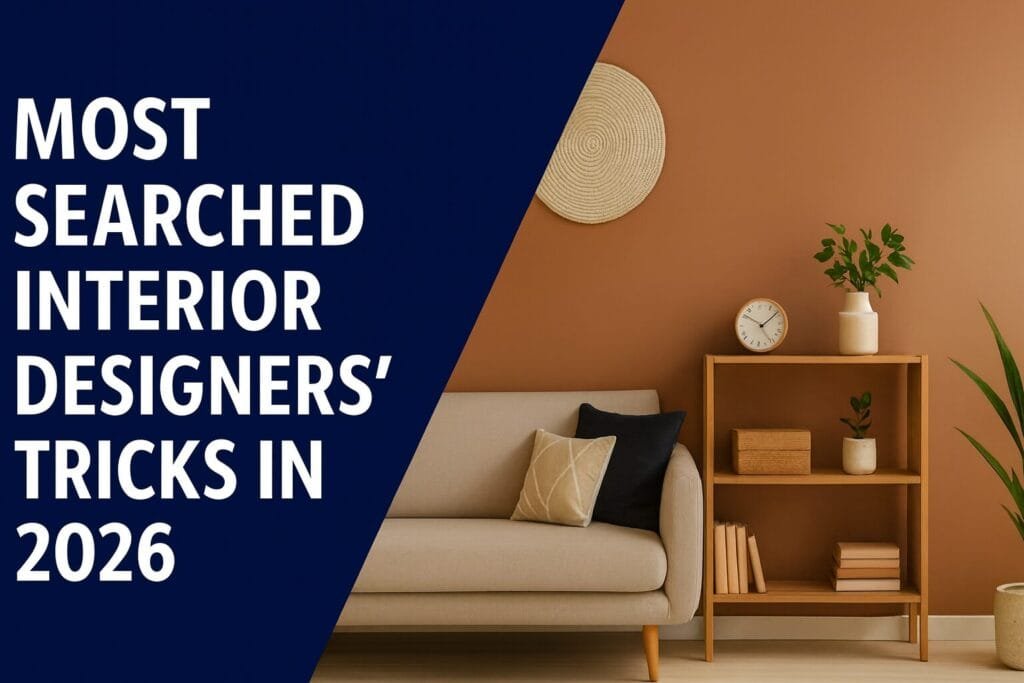 Interior Design Tricks 2026 | Best Designer Delhi Janakpuri