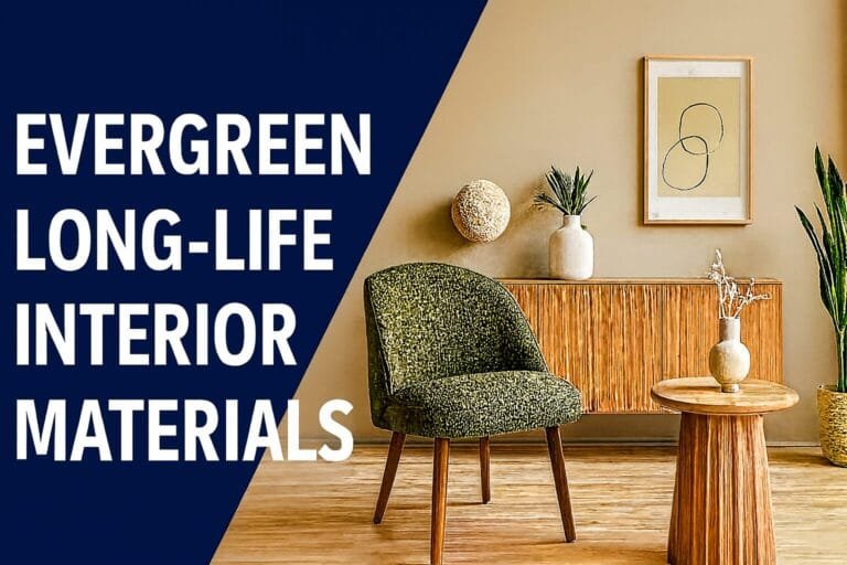 Long-Life Interior Materials | Best Designer Delhi NCR