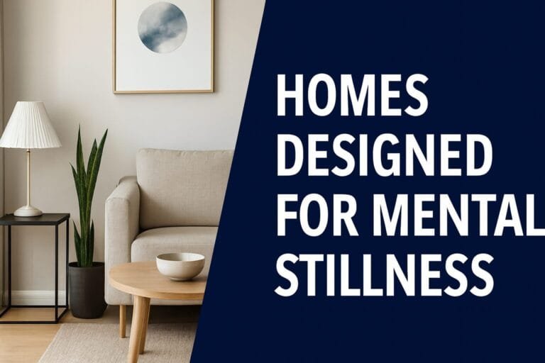 Homes for Mental Stillness | Best Interior Designer Delhi NCR