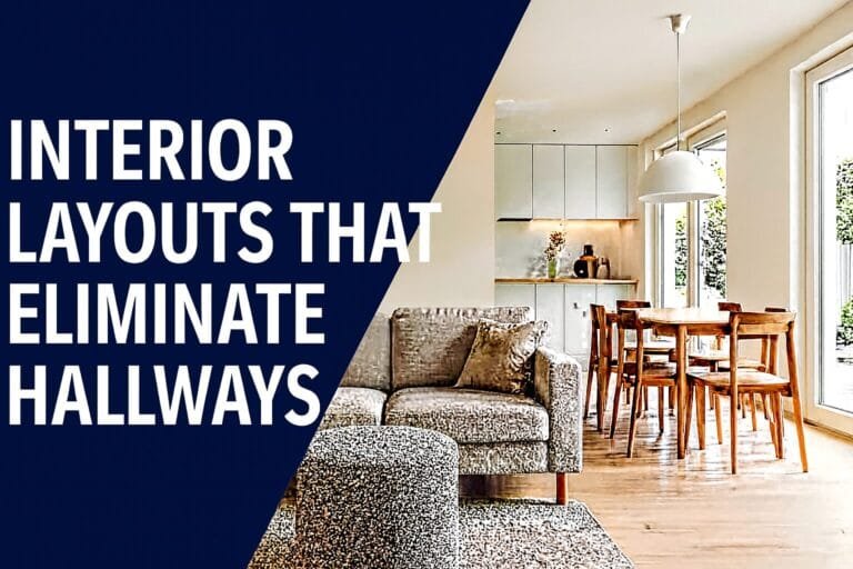 Interior Layouts That Eliminate Hallways