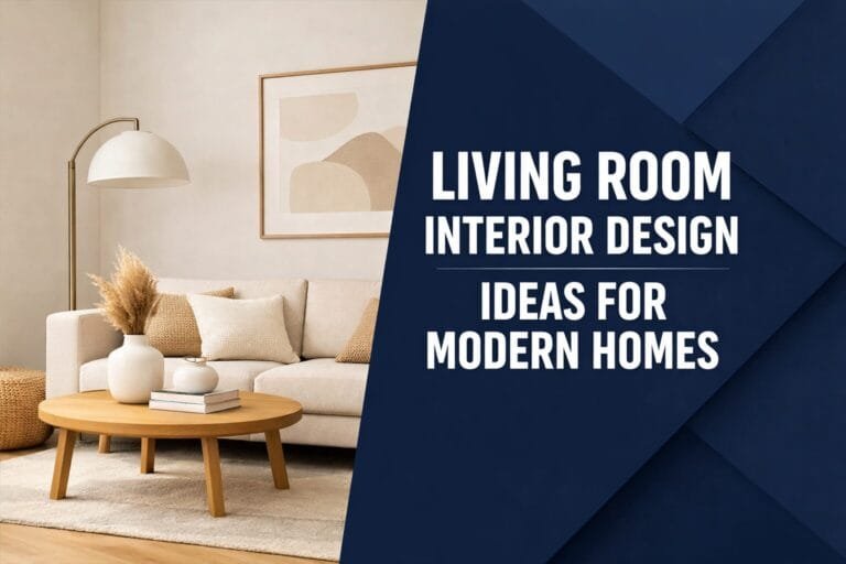 Living Room Interior Design Ideas for Modern Indian Homes — Practical Guide for 2026