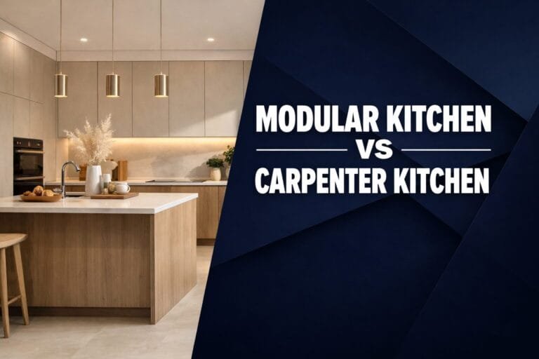 Modular Kitchen vs Carpenter Kitchen — Which One Should You Actually Choose?