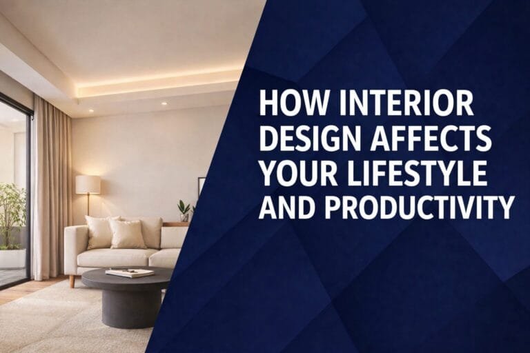 How Interior Design Affects Your Lifestyle and Productivity | Expert Guide